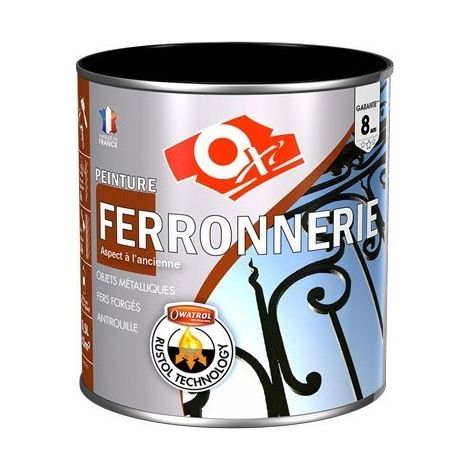Pintura Oxi para Herrería 250ml Negro - Oxi