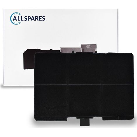Filtro de carbón AllSpares para campanas extractoras compatible con Bosch 11026771 / 00705432 / DHZ5346 / Siemens LZ53451 y Neff Z5102X1 (315x215x21mm)