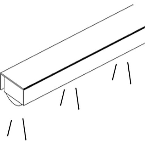 Optio- illumination led dans moulure décorative - Diamond (1/2)