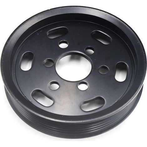 VWSP003 Poulie Pompe de Direction 038145255B compatible avec Beetle Bora Caddy Campmob Golf Diesel Lupo Passat Polo Sharan Transporter Alhambra Arosa Cordoba Ibiza Leon Toledo Octavia (1/4)