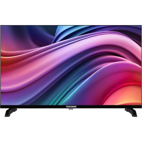 Telefunken – Téléviseur LED 60 cm – Résolution HD – Smart TV – Accès facile à contenus en ligne – TFK24GPD25SB