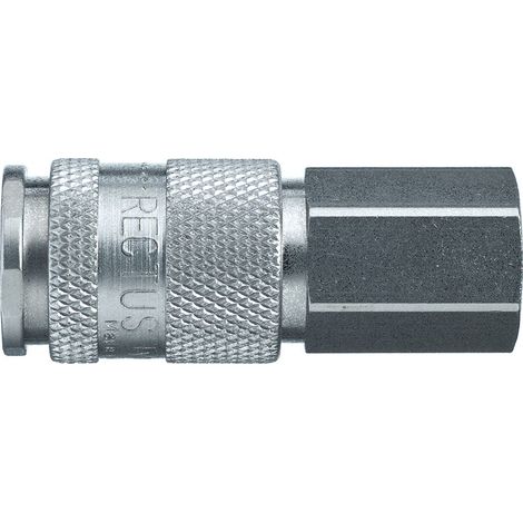 Raccord rapide pneumatique Legris, Filetage femelle vers Femelle 3/8 in Female 23mm 3/8pouces ISO 6150 C, ISO C en ( Prix pour 1 )