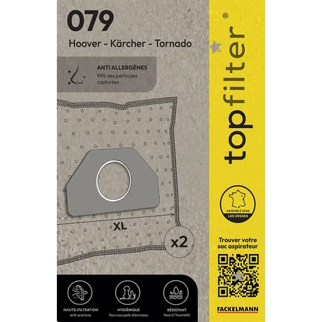 Sac aspirateur Industriel - 079 - Vendu par 2 (1/5)