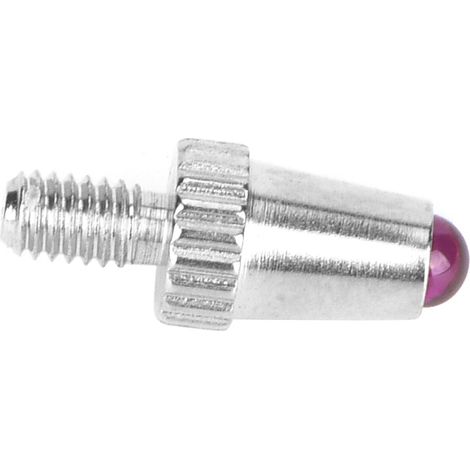 Points de contact de la sonde en acier au tungstène à filetage M2.5 pour comparateur à cadran (1/5)