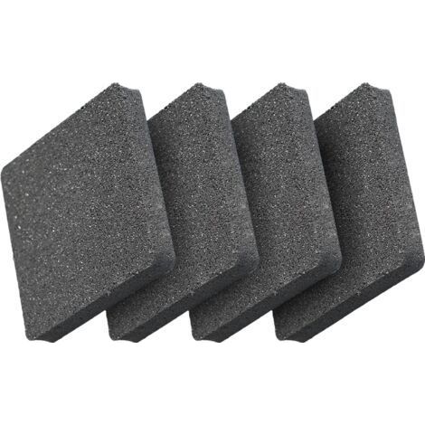 4 PIÈCES 10x10x1.5cm de Machines à Laver Coussinets de sous Couche Coussinets en Caoutchouc Amortisseur Anti Vibrations Support sécurisé pour Meubles et armoires de sécheuse comme Tapis de la (1/5)