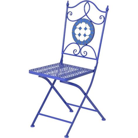 Sedia Riviera con mosaico (1/3)