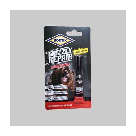COLLA 'GRIZZLY REPAIR ISTANTANEO' 3 gr - BOSTIK