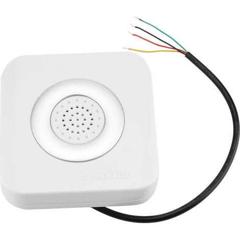 Sonnette filaire-12V Sonnette filaire Système de contrôle d'accès à domicile ne prenant en charge aucune installation de sonnette de porte de batterie pour système de contrôle d'accès au bureau à domi (1/5)