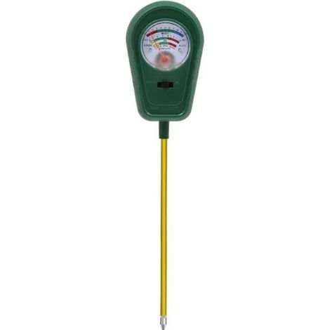 Kit d'analyse de sol 3 en 1 : humidimètre, pH-mètre, testeur de fertilité, pour jardin, pelouse, ferme, intérieur et extérieur (1/5)