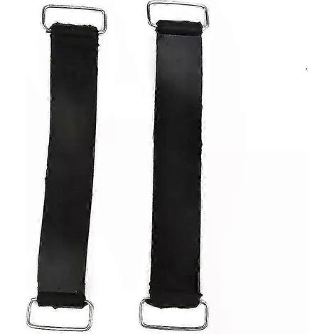 2 Stück Gummiriemen 18–23 cm, Gummiband + Metallschnalle, Motorrad-Batterieriemen, elastischer Haltegurt, passend für Honda, Yamaha, JXLGV (1/5)