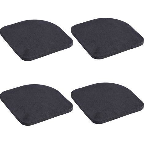 Lot de 4 patins EVA anti-vibrations pour machine à laver et réfrigérateur, protection anti-rayures électroménager, tapis amortisseur stable (1/5)