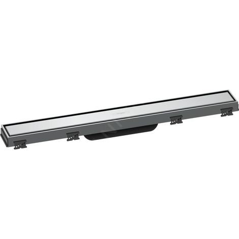 Caniveau de douche RainDrain Match avec cadre réglable en hauteur 600mm chromé (1/4)