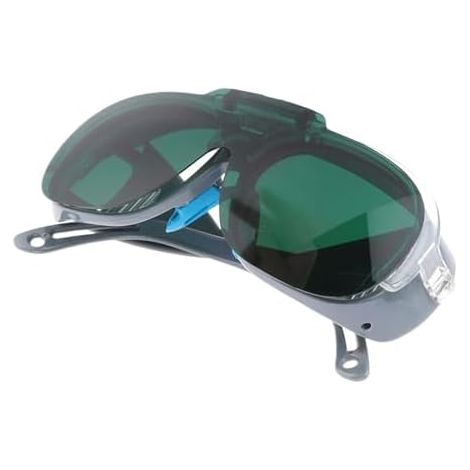 Lunettes de protection pour soudage et brasage, lunettes enveloppantes, lentille d'arc, protection oculaire anti-reflexion pour soudure, torches, travail du (1/4)