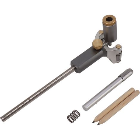 Dual-purpose linear drafting ruler, woodworking marking tool, multifunctional drawing tool for woodworking (1/5)