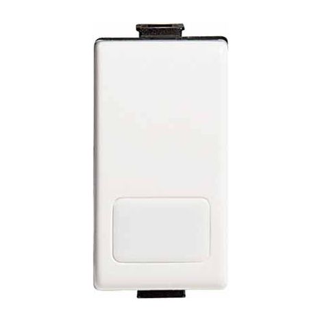 Interrupteur AM5001L 1 module 1P rétroéclairage couleur blanc Matix