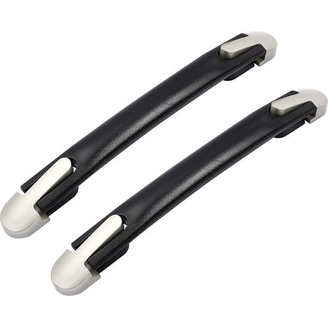 Set mit 2 Gepäckgriffen, Kunststoffgriffe für Koffer, Gepäck und Reisetaschen