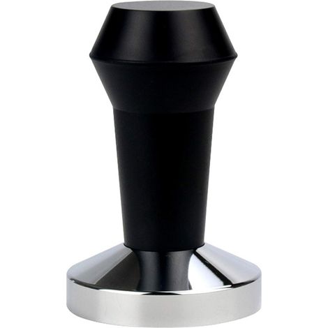 Espresso-Kaffee-Manipulation, schwarz, rot, Edelstahl, ABS-Griff, Maschinenpresse, flache Basis, Barista-Maker-Zubehör (51 mm) (1/5)