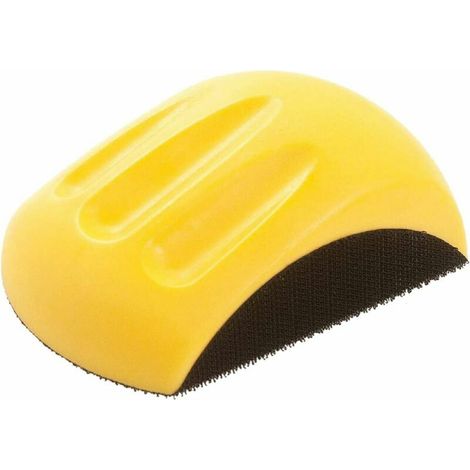 Bloc de ponçage manuel de 12,3 cm pour papier de verre auto-agrippant, tampon de polissage à la main, outil abrasif.. (1/5)