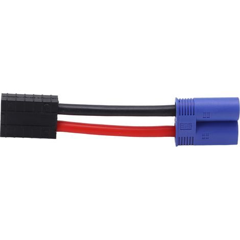 Adaptateur EC5 Mâle-Femelle 95mm 12AWG pour Voitures et Avions RC (1/5)