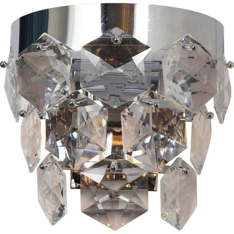 Lampada da parete GRACE CHROME 2xE14