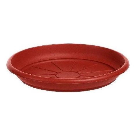 Stefanplast Sottovaso Mediterraneo 18 cm Rosso in Plastica Riciclata Ecologica 83180