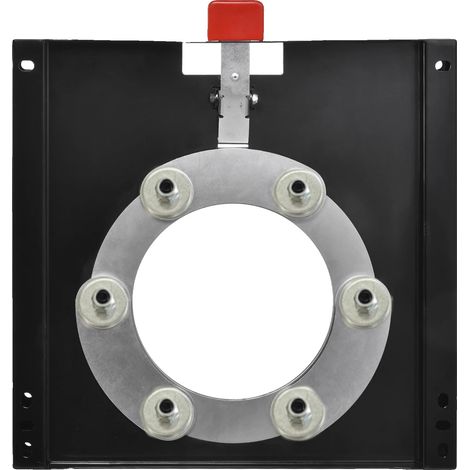 Base de siège auto pivotante, matériau en acier, 43,2 x 43 x 4 cm, compatible avec T5 et autres modèles, capacité de 200 kg, noir (1/5)