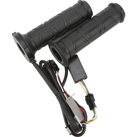 Modifizierter beheizbarer Motorradlenker, 4-fach verstellbar, 12 V, 22 mm Universallenker, ein Paar. (1/5)