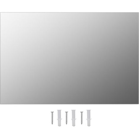 Espejo de pared 60 x 40 cm Rectangular Vidrio DEC022697