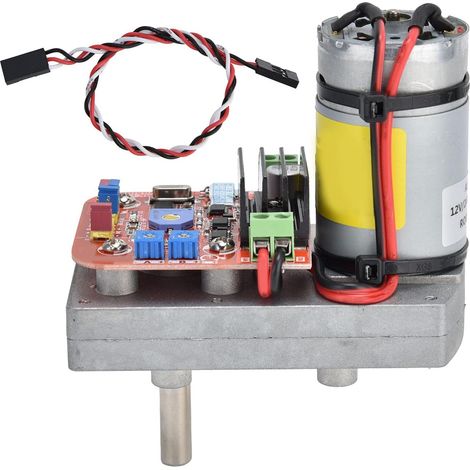 Servomoteur, Servomoteur de en Alliage D'aluminium Couple élevé 380kg 24V, Compatible avec Les Systèmes à Distance, pour, , , , Bras , RC (1/5)