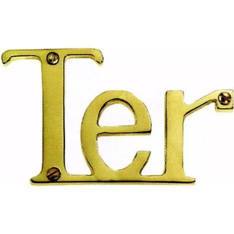 LETTRE TER HT 54 LAITON POLI VERNI