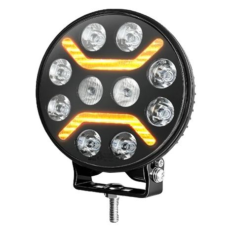 Luz de trabajo, haz combinado, función estroboscópica, 1 unidad de 9 pulgadas. Bienvenido. (1/2)
