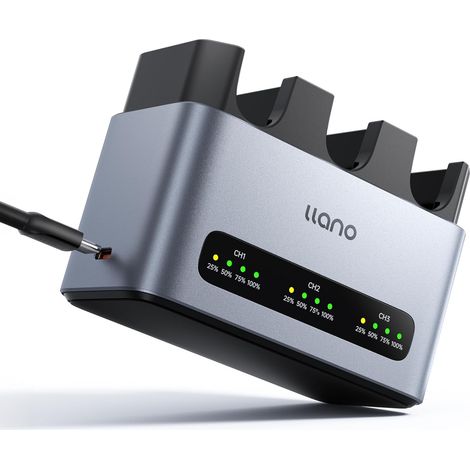30W NP-FZ100 chargeur rapide pour batteries d’appareils photo A7III,A7IV,A6700,FX3,FX30, A9,A7C,A7CII,A7RV,A7RIII,A6600,ZV-E1, ZV-E10II,A1, FX2,USB-C,indicateur LED,boîtier en aluminium CNC (1/5)