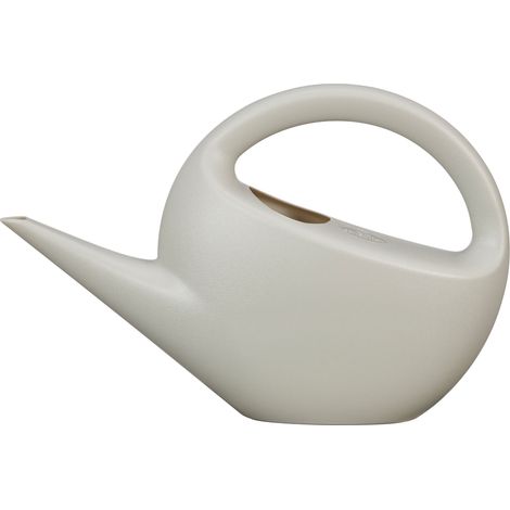 Scheurich Smilla, arrosoir en plastique, couleur : taupe mat, 40.2 cm de largeur, 11.5 cm de profondeur, 26.6 cm de hauteur, 3 l de volume.