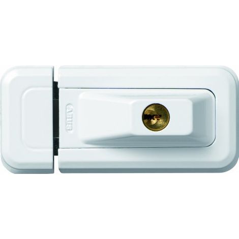 Abus 3010 Al0125 Serratura per Finestre, Sistema di Sicurezza per Finestre e Porte con Chiave Maestra, Livello di Sicurezza: 6, 31761, Bianco (1/4)