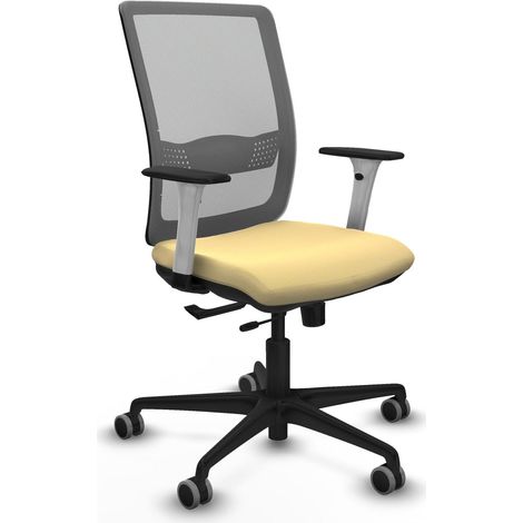 Silla de oficina piqueras y crespo Haches blanco mecanismo sincro traslack (1/2)