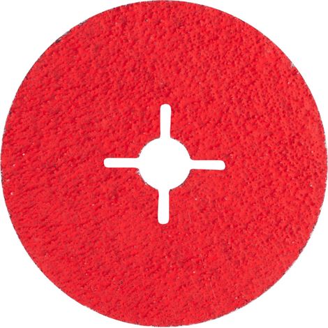 PFERD TOOLS Keramikkorn Fiberscheibe Ø 100mm CO-COOL36 für kühlen Schliff auf Edelstahl 25 Stk (1/5)