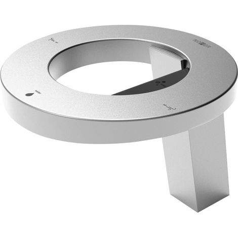 Robinet à capteur sur pied CONCEPT avec distributeur de savon et sèche-mains, hauteur 188 mm, chromé (1/2)