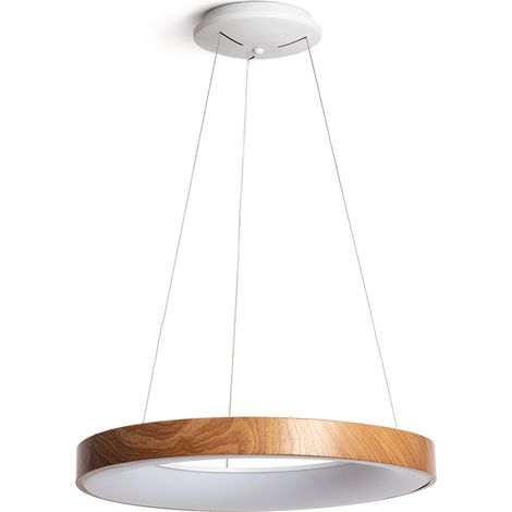 Lámpara Colgante LED 50W Metal CCT Seleccionable Jacob-L Marrón (1/5)
