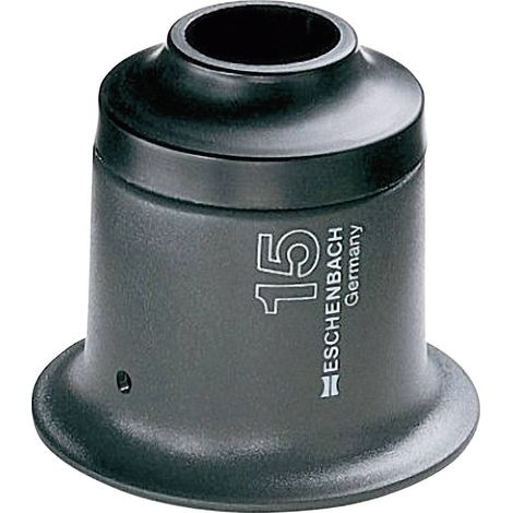 Eschenbach 1130 Lente d'ingrandimento per pietre Ingrandimenti: 15 x Lente: (Ø) 13 mm