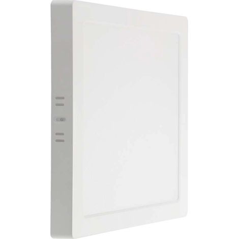 Lámpara de techo LED V-TAC Samsung Chip Square 18W 110LM/W Blanco frío