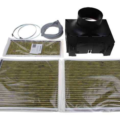 Bosch - kit di ricircolo clean air plus per cappe aspiranti, incluso 3 filtri - 17008033 -