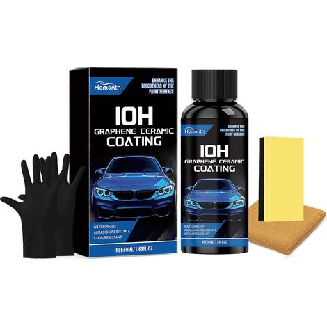 Alternatives professionnelles aux cires céramiques pour voiture. Protège la peinture des UV, des pluies acides et de l'oxydation. Protection optimale pour votre nouvelle voiture. (1/4)