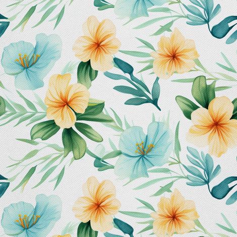 Tela decorativa para exteriores Oxford - Flores - DX2282 (1/5)