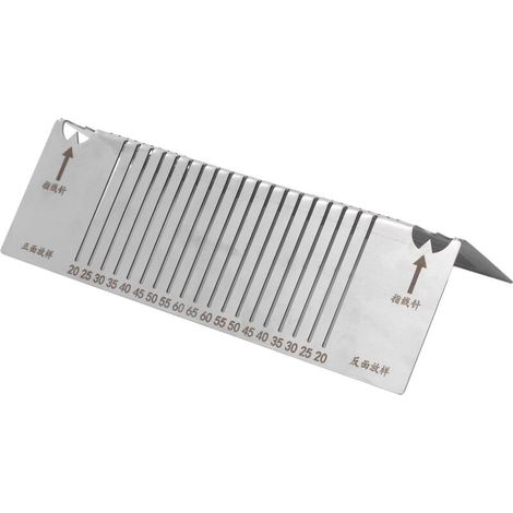 Instrument de marquage à 90° pour tuyaux et arcs - Règle auxiliaire de coupe et soudage en acier inoxydable (1/5)