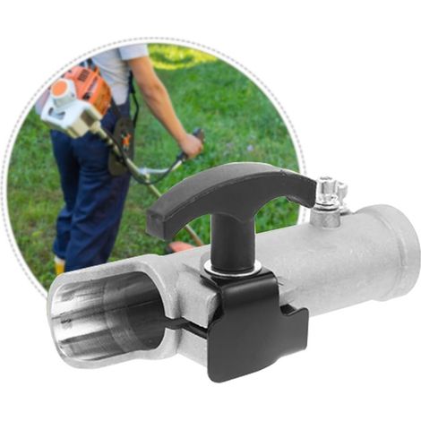 Améliorez vos outils de jardin avec des connecteurs d'arbre de débroussailleuse à 7 lames de 26 mm, des biellettes et des pièces de (1/5)