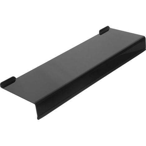 JSSEVN - Ergonomic Transparent Acrylic Keyboard Stand with Non-Slip Base, Angled Stand for Home Office, Gaming, and School (1/5)