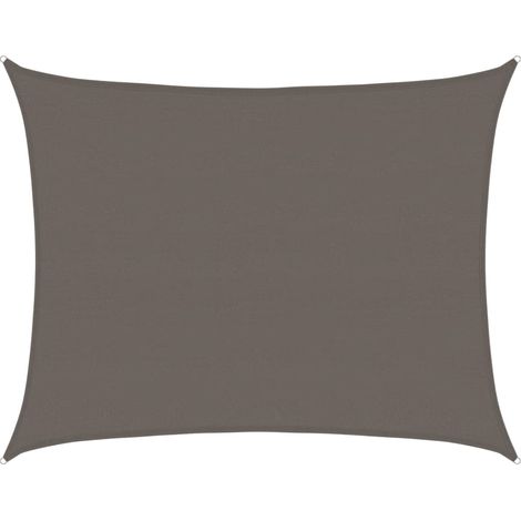 Maison Exclusive - Sonnensegel 160 g/m² Anthrazit 6x8 m HDPE