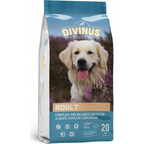 Croquettes Divinus pour chiens adultes LABRADOR GOLDEN 20 kg (1/2)