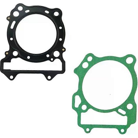 Juego de juntas para la tapa del motor del cilindro de la motocicleta Kawasaki KLX400R 2003-2004 KLX400SR 2003-2004 (junta de la base de la culata). (1/5)