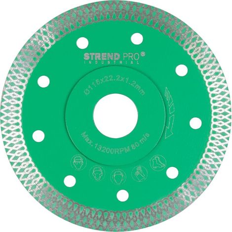 Scheibe Strend Pro Industrial, 115x22.2x1.2 mm, Diamant, ultradünn